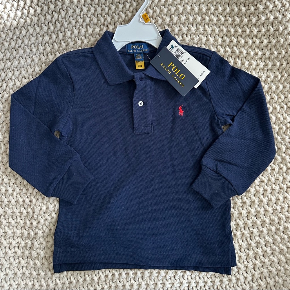 Boys Classic Navy Long Sleeve